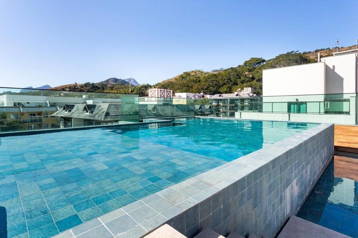 Apto Itaipava, Piscina Borda Infinita, Montanha Petrópolis Dış mekan fotoğraf